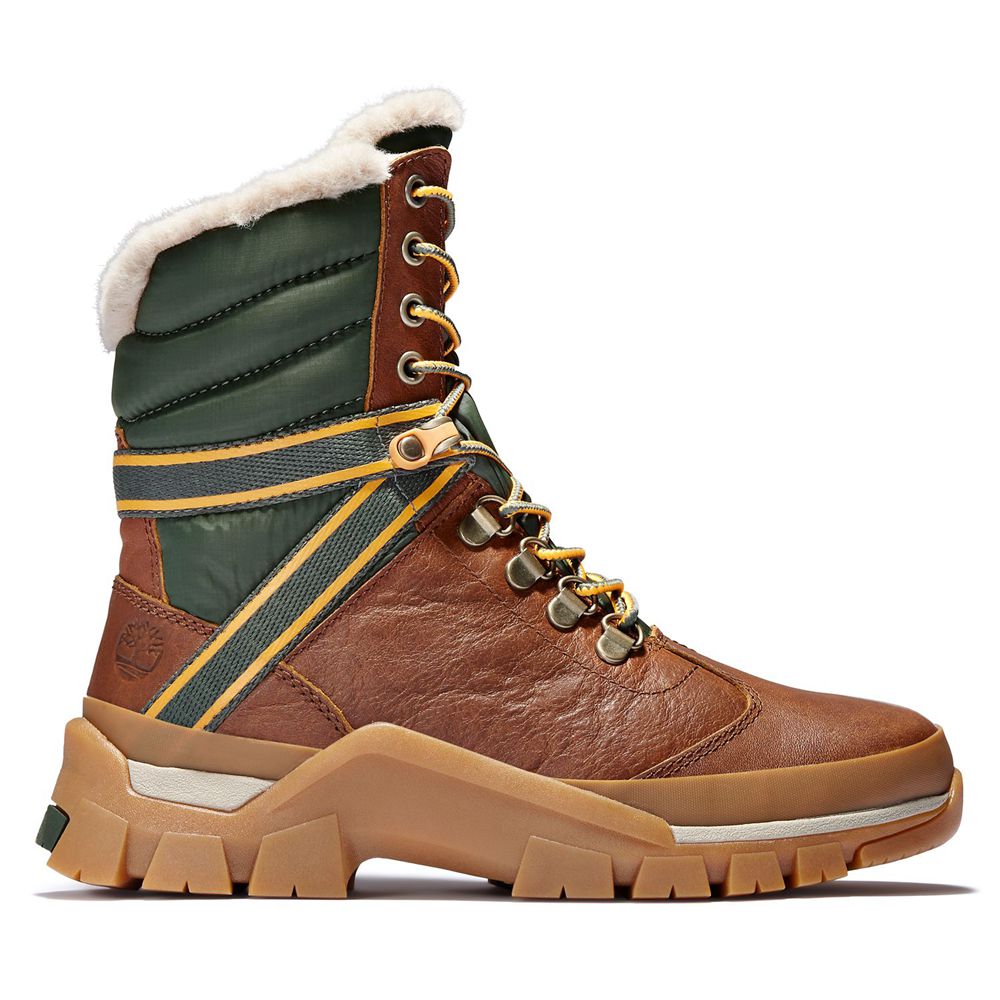 Botas de Nieve Timberland Mujer Jenness Falls Waterproof Insulated Marrones - Chile OZC-197064